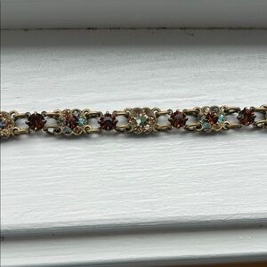 Michal Negrin Gold and Brown Bracelet